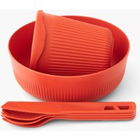 Vaisselle de camping sea to summit passage 6 unidades laranja