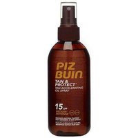 Protetor solar corpo óleo spray acelerador de bronzeado fps15