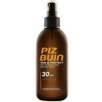 Protetor solar corpo óleo em spray acelerador de bronzeado fps30