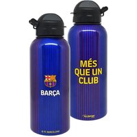 Garrafa oficial do fc barcelona "mes que un club" de 400 ml