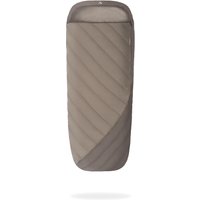 qeedo Buddy XL 8 Schlafsack XXL, extra breit, Outdoor Sommer (8-25°C) 3 Jahreszeiten - Mumienschlafsack Erwachsene & Jugendliche (bis 220cm), Peach-Skin-Oberfläche