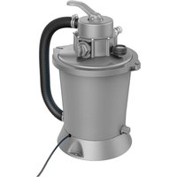 Blue silk – filtro para piscina acima do solo 20 m³ com válvula 6 vias