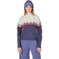 Pull de gola alta com padrões para mulher rossignol