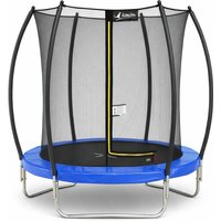 Cama elástica redonda ø 180cm com rede de segurança interna - fpr 180