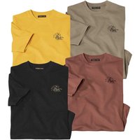 schwarz|beige|gelb