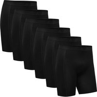 Boxers de bambu perna extra longa 6 pares