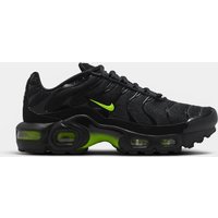 Nike air max plus older kids' shoes black/black/volt ice