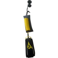 Leash bodyboard 9mm, ultra-resistente, bicep, amarelo/preto