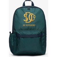 Superdry mochila heritage em 100% poliéster, formato clássico – enamel