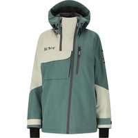 beige|grün