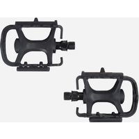 Decathlon UK ROCKRIDER Flat Resin Mountain Bike Pedals 100 Black | FREE Click & Collect at Stores and Asda. 365 Days return available.