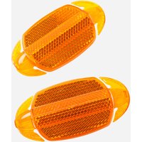 Decathlon UK BTWIN 100 Bike Wheel Reflectors | FREE Click & Collect at Stores and Asda. 365 Days return available.