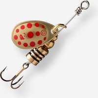 Weta + #0 Gold Red Dots Predator Fishing Spinner