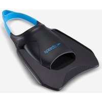 Short Swim Fins Speedo Biofuse Fitness Fins - Grey Blue