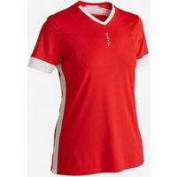 F500 Women's Football Jersey - Red/white