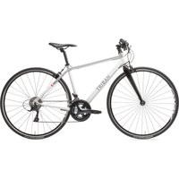 Decathlon UK Second Life - Women's Road Bike Flat Bar Triban Rc 500 - White | FREE Click & Collect at Stores and Asda. 365 Days return available.