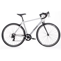 Decathlon UK Road Bike Triban Rc 100 - Grey | FREE Click & Collect at Stores and Asda. 365 Days return available.