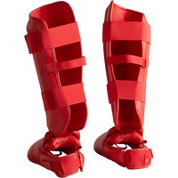 Karate Shin/foot Guard 900 - Red