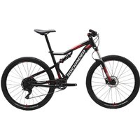 Decathlon UK ROCKRIDER 27.5 Inch Mountain Bike Full Suspension Rockrider ST530 - Black/red | FREE Click & Collect at Stores and Asda. 365 Days return available.