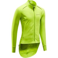Decathlon UK VAN RYSEL Men's Long-sleeved Road Cycling Winter Jacket Racer - Yellow | FREE Click & Collect at Stores and Asda. 365 Days return available.