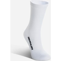 Decathlon UK VAN RYSEL 900 Summer Road Cycling Socks - White | FREE Click & Collect at Stores and Asda. 365 Days return available.