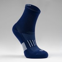 Kiprun 500 Mid Kids Running Socks 2-pack - Navy Blue