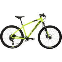 Decathlon UK ROCKRIDER 27.5 Inch Mountain Bike Rockrider ST530 - Yellow | FREE Click & Collect at Stores and Asda. 365 Days return available.