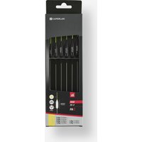 Set Of Six Floats For Pole Fishing In Canals Pf-f900 C Set - Yellow Antenna