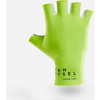 Decathlon UK VAN RYSEL Road Cycling Gloves 900 Race - Neon Yellow | FREE Click & Collect at Stores and Asda. 365 Days return available.