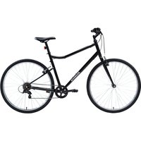 Decathlon UK RIVERSIDE Second Life - Hybrid Bike Black - Riverside 100 - Excellent | FREE Click & Collect at Stores and Asda. 365 Days return available.
