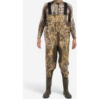 Hunting Waders With Pockets 520 - Wetland Camouflage