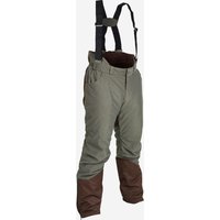 Hunting Trousers With Suspenders Warm Down To -20°c 100 - Green
