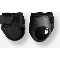 Fetlock Boots For Horses 500 Twin-pack - Black