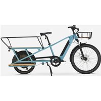 Decathlon UK Elops Electric Cargo Bike Rear Loading Longtail R500 | FREE Click & Collect at Stores and Asda. 365 Days return available.
