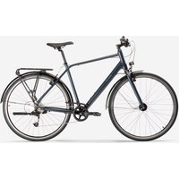 Decathlon UK Elops Long Distance Step-over City Bike 500 | FREE Click & Collect at Stores and Asda. 365 Days return available.