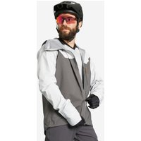 Decathlon UK ROCKRIDER All-mountain Mountain Bike Waterproof Jacket - Grey | FREE Click & Collect at Stores and Asda. 365 Days return available.