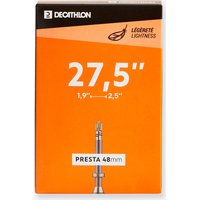 Decathlon UK Decathlon Mountain Bike Inner Tube 27.5x1.9-2.5 Presta 48 Light | FREE Click & Collect at Stores and Asda. 365 Days return available.