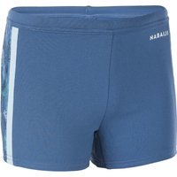 | Costume boxer ragazzo YOKOB SAUR blu-giallo |  Nabaiji