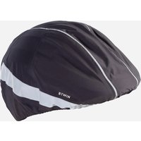 Decathlon UK BTWIN Night Visibility Waterproof Helmet Cover 940 - Black | FREE Click & Collect at Stores and Asda. 365 Days return available.