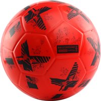 | Pallone calcio in schiuma BALLGROUND 500 taglia 4 rosso-nero |  Kipsta
