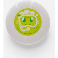 Minidisco voador criança sapo branco