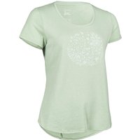 | T-shirt trekking donna NH500 verde pastello | Quechua
