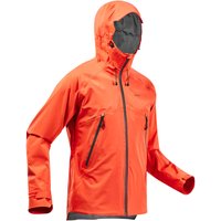 | Giacca montagna uomo MH500 impermeabile rosso brillante |  Quechua