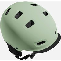 Decathlon UK BTWIN Second Life - City Cycling Bowl Helmet 500 - Rosemary Green - Excellent | FREE Click & Collect at Stores and Asda. 365 Days return available.