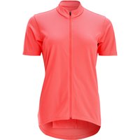 Decathlon UK VAN RYSEL Women's Short-sleeved Cycling Jersey 100 - Coral | FREE Click & Collect at Stores and Asda. 365 Days return available.
