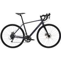 Decathlon UK VAN RYSEL Women's Cycle Touring Road Bike Rc120 - Grey | FREE Click & Collect at Stores and Asda. 365 Days return available.