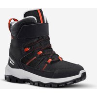 Children's Warm Waterproof Hiking Boots - Sh500 MTn Velcro - Size 7j - 2
