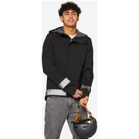 Decathlon UK BTWIN Men's City Cycling Night Visibility Rain Jacket 540 - Black | FREE Click & Collect at Stores and Asda. 365 Days return available.
