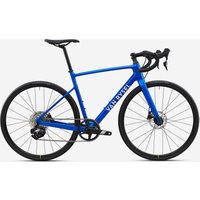 Decathlon UK VAN RYSEL Road Bike Ncr Cf Apex - Blue | FREE Click & Collect at Stores and Asda. 365 Days return available.