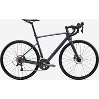 Decathlon UK VAN RYSEL Road Bike Ncr Cf Tiagra - Grey | FREE Click & Collect at Stores and Asda. 365 Days return available.